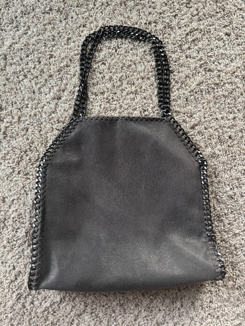 Gray Tote Bag